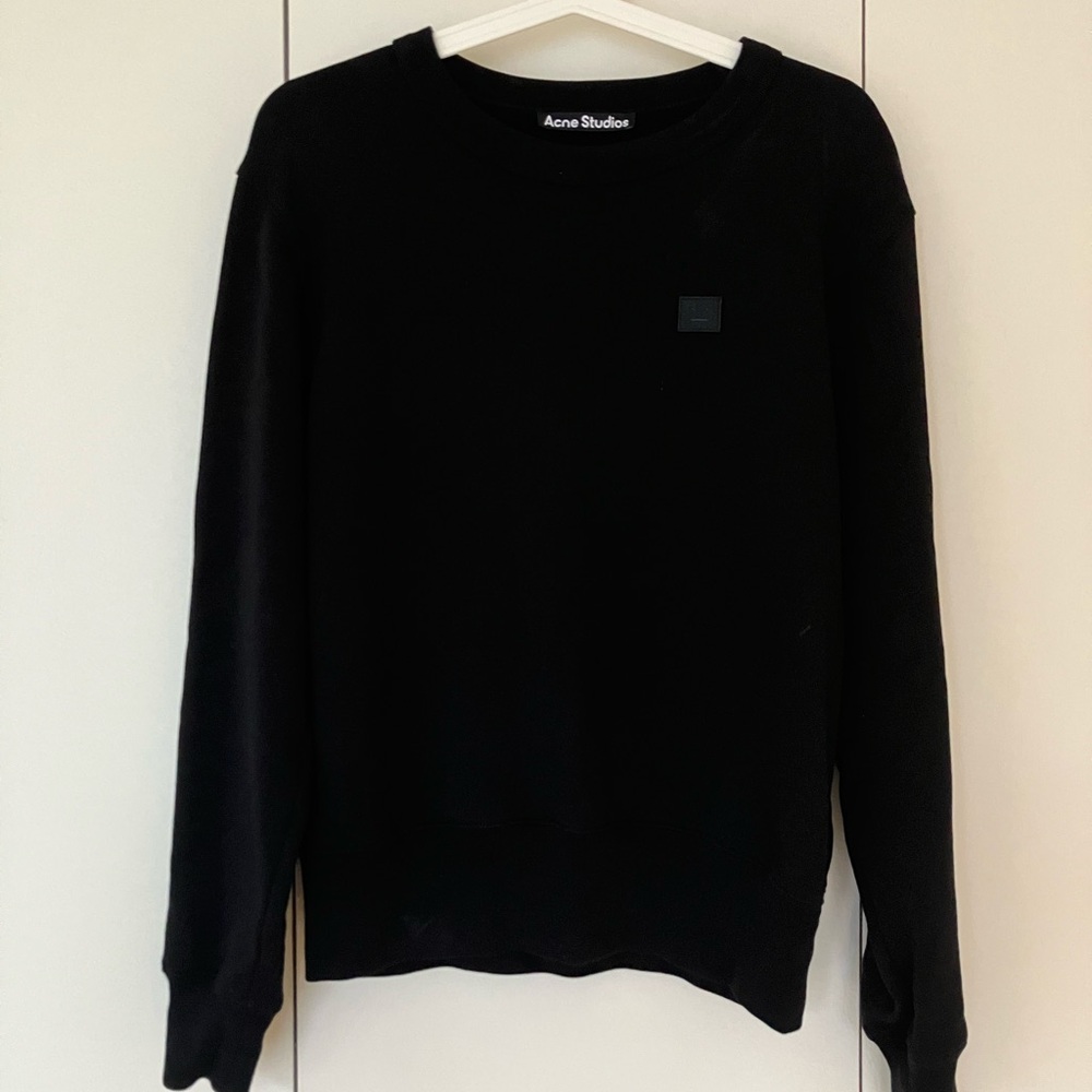 Acne Studios Black Cotton Sweater